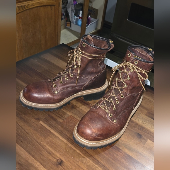 Carolina Boots - Steel Toe Loggers - Picture 2 of 10